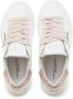 Philippe Model Sneakers Tres Temple Low Woman in poeder roze - Thumbnail 7