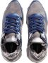 Philippe Model Hoge sneakers van leer en stof Blue Dames - Thumbnail 7