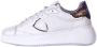 Philippe Model Sneakers van kalfsleer met metallic hiel White Dames - Thumbnail 12