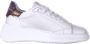 Philippe Model Sneakers van kalfsleer met metallic hiel White Dames - Thumbnail 13