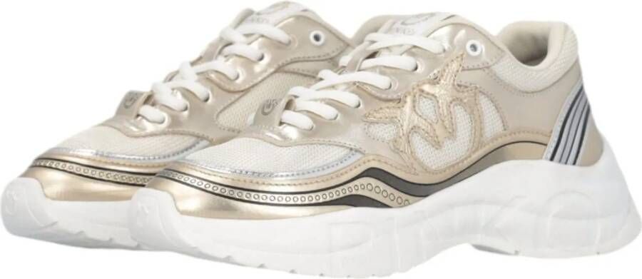 pinko Low-Top Sneakers Dames Sneakers Ss0057-E014 Zzl Glammy 04 Sne in goud