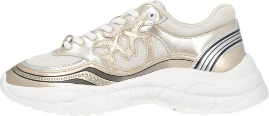 pinko Low-Top Sneakers Dames Sneakers Ss0057-E014 Zzl Glammy 04 Sne in goud