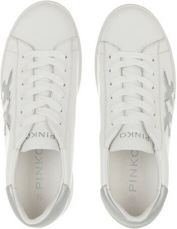 pinko Sneakers Klum Sneaker Vitello Liscio Di in wit