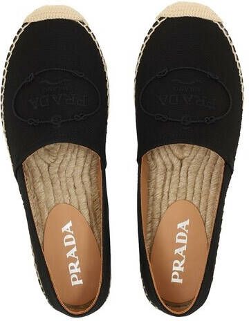 Prada Espadrilles in zwart