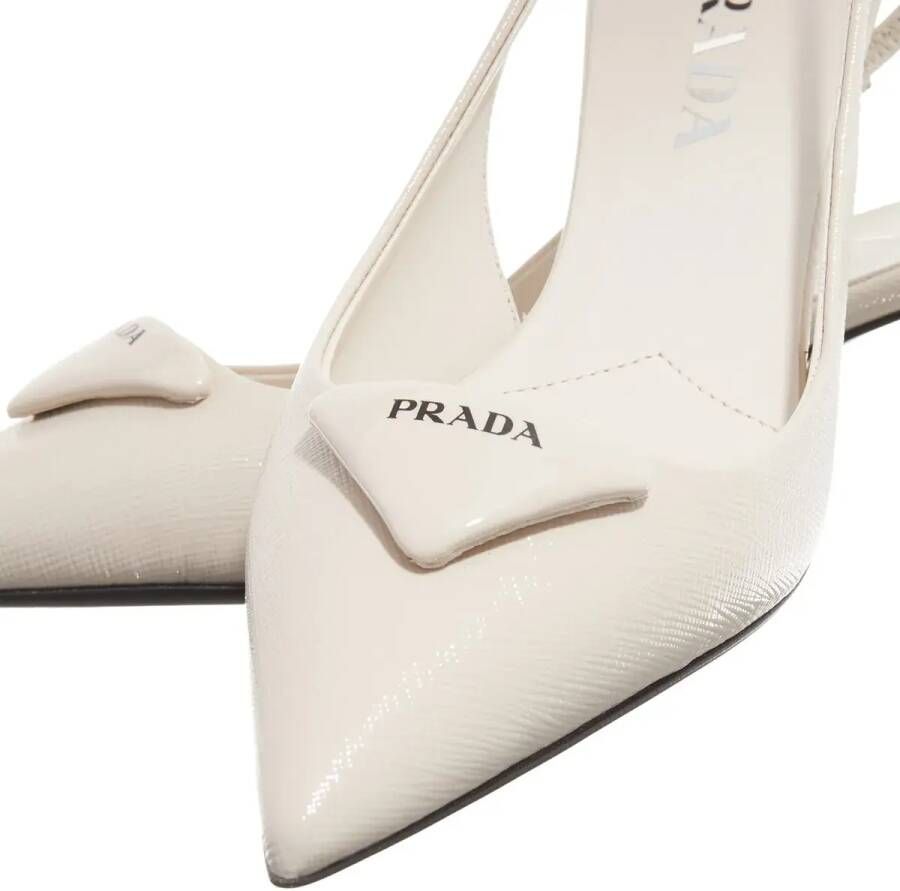 Prada Hoge hakken Pumps in crème