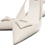 Prada Hoge hakken Pumps in crème - Thumbnail 2