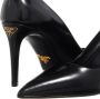 Prada Hoge hakken Pumps Med T-rem 85 Mm in zwart - Thumbnail 2