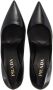 Prada Hoge hakken Pumps Med T-rem 85 Mm in zwart - Thumbnail 3