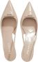 Prada Hoge hakken Slingback-Pumps 75mm in beige - Thumbnail 2