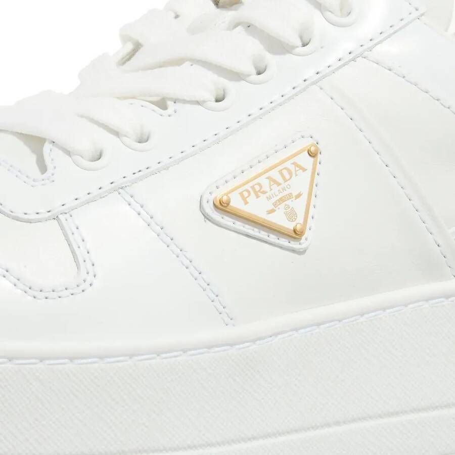 Prada Lage-top sneaker Downtown Bold Sneakers in wit