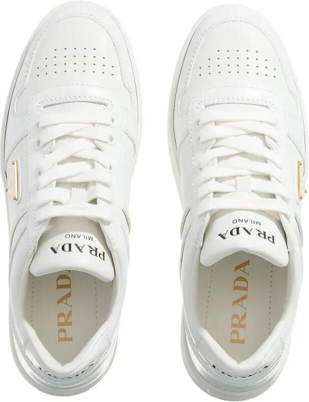 Prada Lage-top sneaker Downtown Bold Sneakers in wit