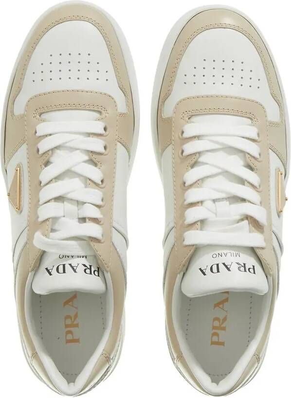 Prada Lage-top sneaker Two Tone Downtown Sneakers in beige