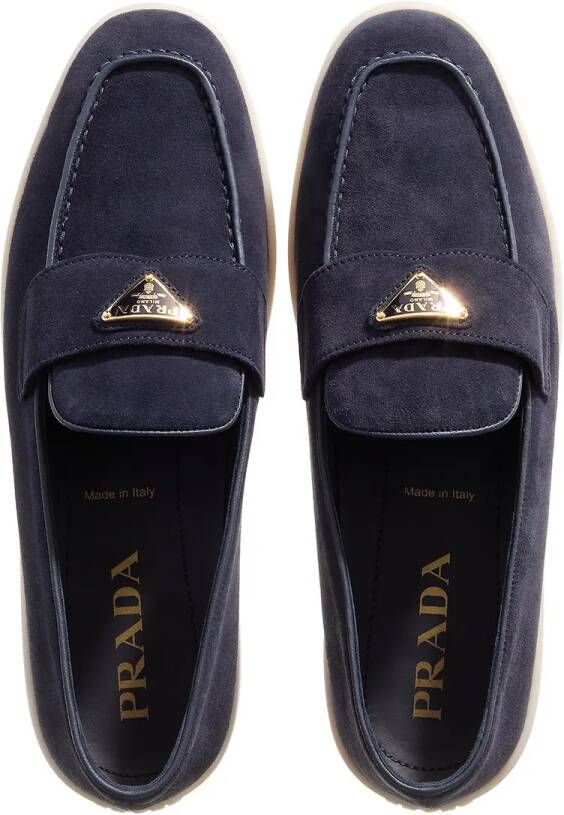 Prada Loafers & ballerina schoenen Loafer Saint Tropez in blauw