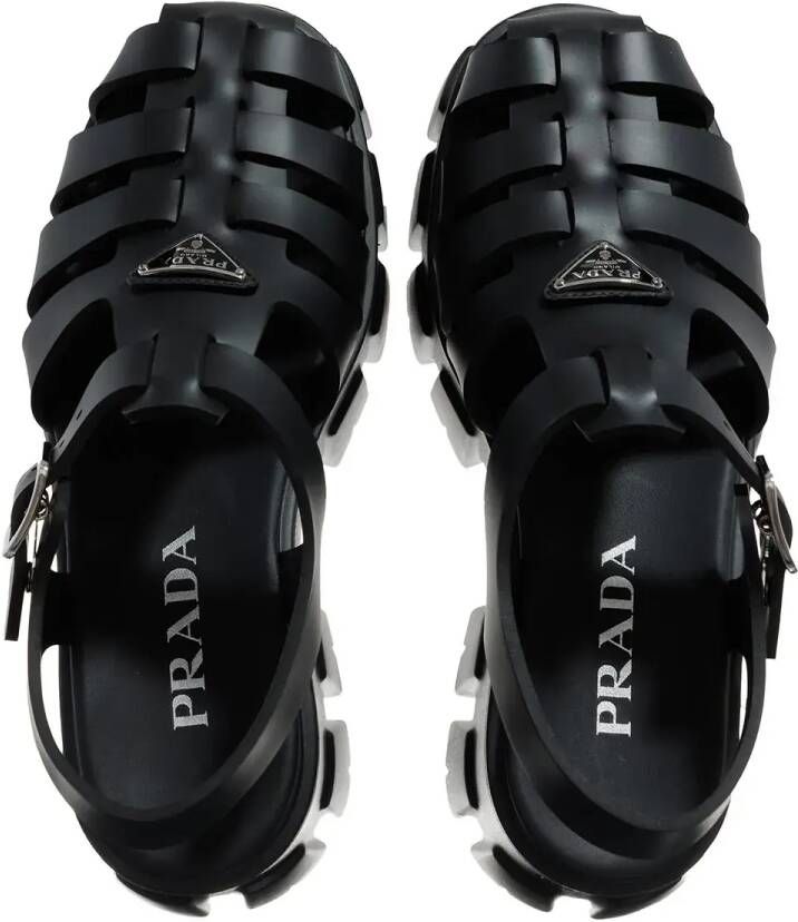 Prada Sandalen 55mm Sandale Soft Project in zwart