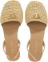 Prada Sandalen Logo Plaque Tie-Fastened Sandals in beige - Thumbnail 2