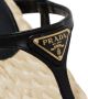 Prada Sandalen Nappa Sandale in zwart - Thumbnail 2