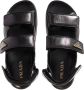 Prada Sandalen Sandali Nappa in zwart - Thumbnail 2