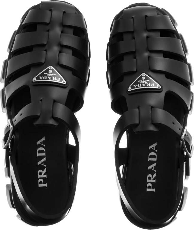 Prada Sandalen Sandals in zwart