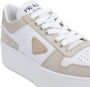 Prada Lage-top sneaker Lace Up Sneakers in wit - Thumbnail 2