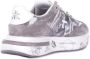 Premiata Low-Top Sneakers Silver in grijs - Thumbnail 5