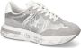 Premiata Low-Top Sneakers Silver in grijs - Thumbnail 7