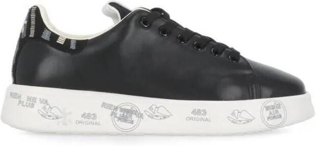 Premiata Lage-top sneaker Belle7041 Sneakers in zwart