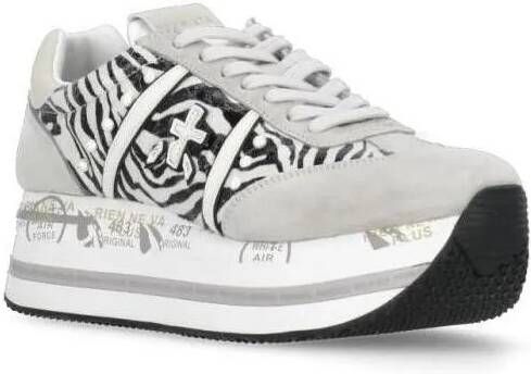 Premiata Lage-top sneaker Beth 6952 Sneakers in grijs