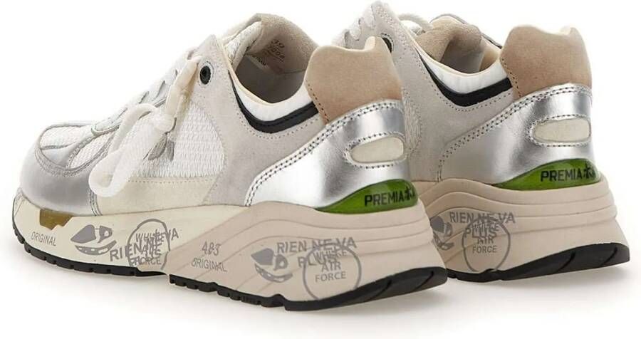 Premiata Sneakers Silver in zilver