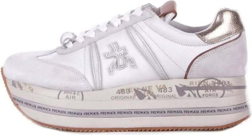 Premiata Sneakers White in wit