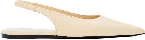 Proenza Schouler Loafers Spike Slingback Flats in beige