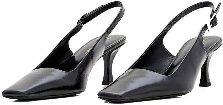 Proenza Schouler Hoge hakken Trap Slingback Pumps in zwart