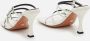 Proenza Schouler Sandalen 95mm Leather Sandals in wit - Thumbnail 3