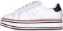 Ralph Lauren Sneaker Amelia in leer met plateau White Dames - Thumbnail 13