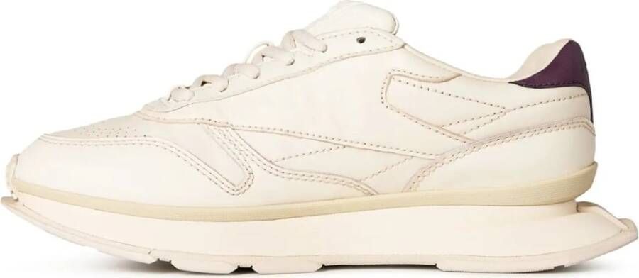 Reebok Low-Top Sneakers Classic Leather Ltd Garment Off White Sneakers in wit