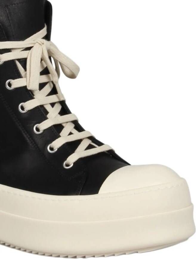 Rick Owens Low-Top Sneakers Mega Bumper Sneakers in zwart