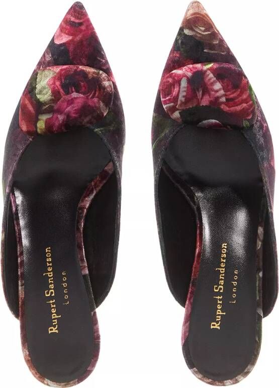 Rupert Sanderson Slippers & Mules Lullaby Low Heeled Mule in meerkleurig