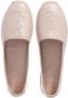 Saint Laurent Espadrilles Espadrille Monogram in poeder roze - Thumbnail 2