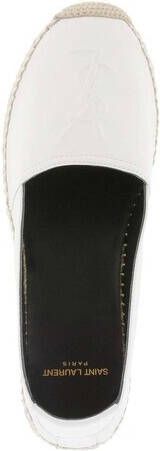 Saint Laurent Espadrilles Monogram Espadrille in wit