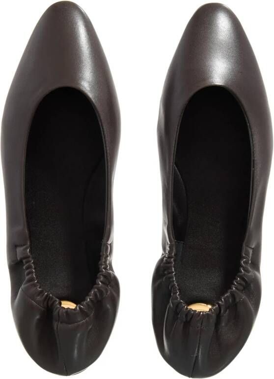 Saint Laurent Loafers & ballerina schoenen Mami Ballet Flat in bruin