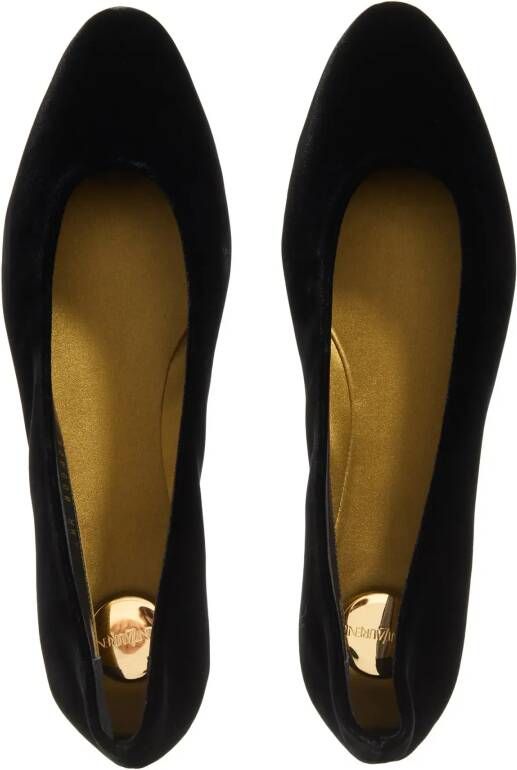 Saint Laurent Loafers & ballerina schoenen Mami Ballet Flat in zwart