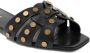 Saint Laurent Sandalen Black Leather Tribute Studded Sandals in zwart - Thumbnail 5