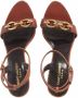 Saint Laurent Sandalen Le Maillon Sandals In Smooth Leather in bruin - Thumbnail 2