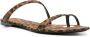 Saint Laurent Sandalen Tanger Flat Sandals in bruin - Thumbnail 2