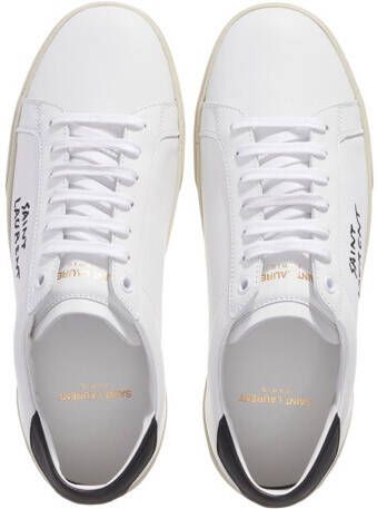 Saint Laurent Sneakers Court Low Sneakers in wit