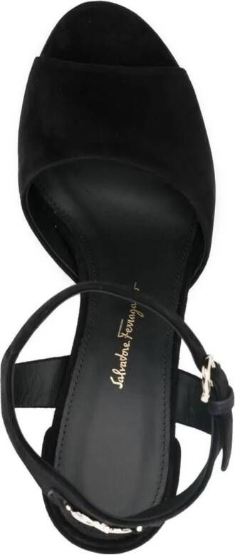 Salvatore Ferragamo Slippers & Mules Sandals Black in zwart