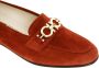 Salvatore Ferragamo Sneakers Babs Gancini Logo Loafers in rood - Thumbnail 8