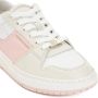 Salvatore Ferragamo Low-Top Sneakers White And Pink Leather Dennis Sneakers in wit - Thumbnail 2