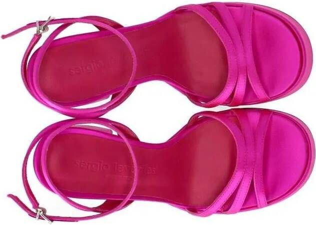 Sergio Levantesi Sandalen Vanilla Fuchsia Heeled Sandal in roze