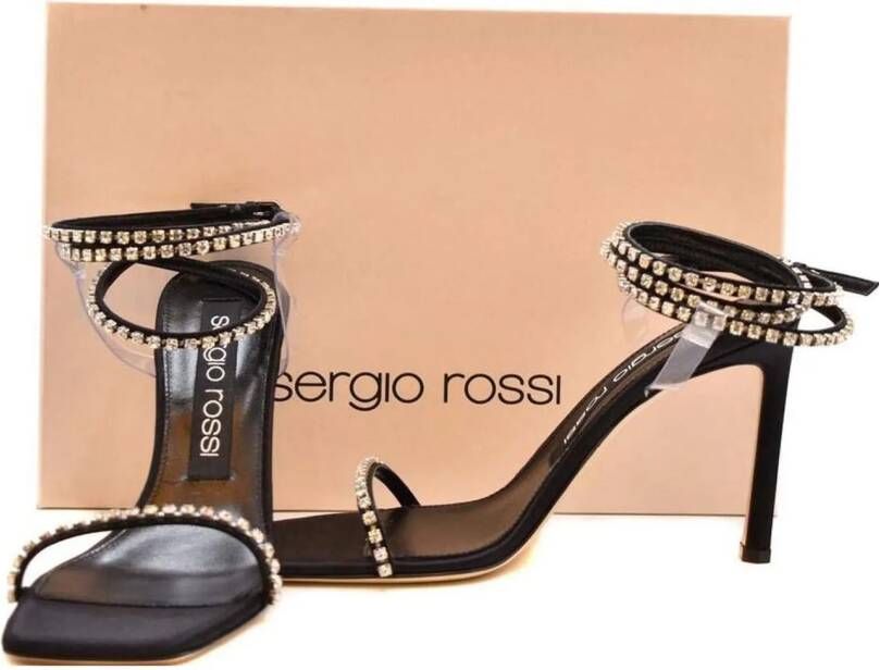 sergio rossi Sandalen Sandals Black in zwart