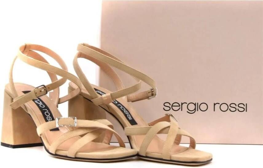 sergio rossi Sandalen Sandals Brown in bruin